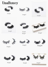 High Quality Individual Wispy Mink Eyelashes 3d Mink  Lashes With  free Lashes Packaging Boxes make up free logo sample order 2024 - buy cheap