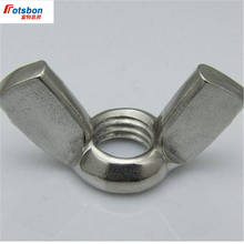 Tuerca de mariposa de lingote de M3-M12, tornillo de mariposa de pulgar, Tuerca de garra de mano, tornillos de apriete, Tuercas Cejilla Moeren 304 Inox A2 DIN315 2024 - compra barato