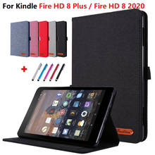For Amazon Fire HD 8 Case HD8 2020 Cowboy Flip Stand Tablet Cover for Amazon Kindle Fire HD8 Plus Case 2020 10th Generation Case 2024 - buy cheap