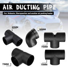 42/60/75mm Air Vent Ducting T L Piece Outlet Heater Ducting Exhaust Pipe Connector Diesel Air Parking Heater Accessories 2024 - buy cheap