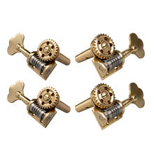 4pcs 4 String Machine Heads Tuning Peg Headstock Accessories Acoustic Pegs Replacement for Bass Guitar-Bass Tuners 2024 - buy cheap