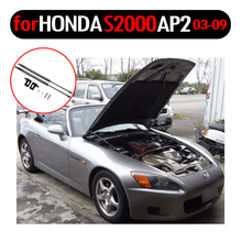 Puntales de Gas del capó delantero para HONDA S2000 2003-2009 S2K, soporte de elevación, amortiguador de resorte de Gas, amortiguador de fibra de carbono 2024 - compra barato