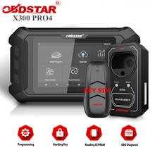 OBDSTAR X300 Pro4 Pro 4 Key Master 5 Auto Key Programmer with Key SIM 5 in 1 Smart Key Simulator Support Toyota 4D and H Chip 2024 - buy cheap