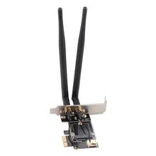 Wireless Card to pciE-1X to NGFF-Ekey PCIE Laptop Pc WIFI WLAN Card Adapter K1KF 2024 - buy cheap