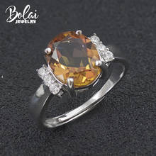 Bolai Color Change Zultanit Ring 925 Sterling Silver Nano Diaspore Oval 11*9mm Gemstone Fine Jewelry Rings for Women's Gift NEW 2024 - buy cheap