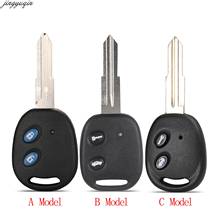 Jingyuqin 2 Buttons Remote Key Shell For Chevrolet Epica Spark Lechi LOVA Sail Uncut Brass Blade Blank Key Replacement 2024 - buy cheap