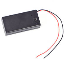 1 peça-capa de bateria 9v volt pp3 com fechamento de cabo/desligamento 2024 - compre barato