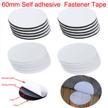 5-30Pairs/lot 60mm Strong Self Adhesive Fastener Dots Stickers Velcros Adhesive Tape For Bed Sheet Sofa Mat Carpet Anti Slip Mat 2024 - купить недорого