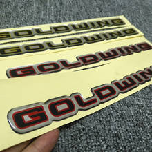 Gold wing Tour F6B GL 1800 ABS 3D Battery Cover Emblem Side Fairing Stickers Decal Logo Symbol Mark For Honda Goldwing GL1800 2024 - buy cheap