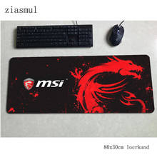 msi padmouse 80x30cm gaming mousepad game cheapest cool new mouse pad gamer computer desk best seller mat notbook mousemat 2024 - buy cheap