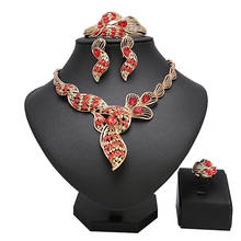 Longqu 2020 Dubai Gold Designer Jewelry Set Nigerian Wedding woman accessories jewelry set African Beads costume Jewelry Set 2024 - buy cheap