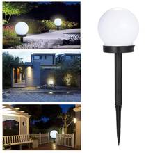 2Pcs LED Solar Power Ball Shape Design Lawn Lamp Automatic Switch Outdoor Garden Path Yard Ball Light Long Lifespan Ground Light 2024 - buy cheap