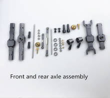 RC model Car Bridge Front Rear Axles Upgrade Accessories Kit Metal Spare Assembly Set For 1/16 WPL B14 B24 B26 C14 C24 2024 - buy cheap