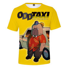 Odd taxi anime 3d imprime t-shirts moda masculina verão manga curta tshirts venda quente casual streetwear roupas 2024 - compre barato