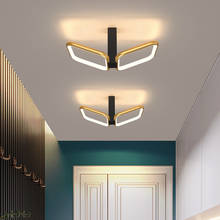 Creativity Led ceiling lights For Aisle corridor bed room led techo Black/Gold/White modern ceiling lights 110-220V ceiling lamp 2024 - buy cheap