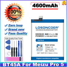 LOSONCOER-batería BT45A para Meizu Pro 5, 4600mAh, herramientas gratis 2024 - compra barato