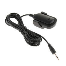 Microfone para carro com fio 3.5mm, microfone externo para carro tipo amp gps 2024 - compre barato