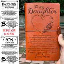 Birthday Gift For Daughter From Mom Dad Leather Notebook Graduation Gift New Year Present 2024 - buy cheap