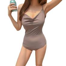 2021 Bikini Set Women Swimsuit One Piece Slim Bikini Suit Backless Swimwear for Vacation купальники женские 2024 - buy cheap
