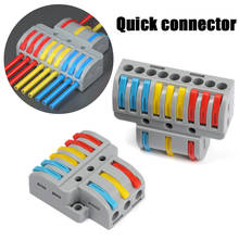Quick Wire Connector Terminal Block PCT SPL Universal Wiring Cable Connectors Terminal Led Light Electrical Splitter LT-633 933 2024 - buy cheap