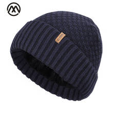 2021 new beanie cap outdoor warm winter knit hat men and women velvet thickening men's skull cap high quality fashion men's peas 2024 - buy cheap