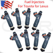 8PCS/Lot Fuel Injectors 23250-50040 2325050040 for Toyota 4 Runner 4.7L for Lexus Fuel Supply Repair Kit 232500F010 2325046080 2024 - buy cheap