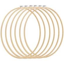 6 Pcs 16 Inch Embroidery Hoops Cross Stitch Hoop Ring for Art Craft Handy Sewing, Wedding Wreath Decor and Dream Catch 2024 - buy cheap