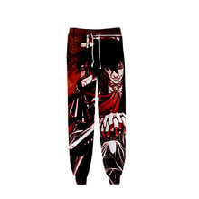 Pantalones de Anime Hellsing Unisex, pantalón de moda 3D, para correr, Harajuku, largos, talla grande 2024 - compra barato