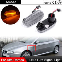 2Pcs Clear Lens Car Front LED Side Marker Light Turn Signal Lamp For Alfa Romeo GT 147(937) MiTo 955 For FIAT Bravo 198 2024 - buy cheap