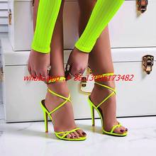 sexy lady night blingbling open toe high heel lace up sandal roman style woman night club lace up sexy sandal woman 2024 - buy cheap