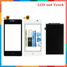High quality 4.0'' For ZTE Blade AF3 T221 A5 Lcd Display Screen + Touch Screen Digitizer Sensor 2024 - buy cheap