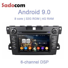 Android 9.0 For Mazda CX-7 CX7 CX 7 2007- 2013 4GB RAM 32GB 8 core Car DVD Player GPS Glonass Map RDS Radio wifi Bluetooth 5.0 2024 - buy cheap