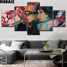 5 painéis anime meninos pintura de diamante mosaico completo quadrado/redondo bordado de diamante 3d pintura, desenho japonês 2024 - compre barato