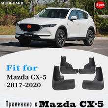 4pcs FOR Mazda CX5 CX-5 2017-2020 Mudguards Fender Mud Flap Guard Splash Mudguard Fenders Mudflaps car accessories auto styline 2024 - buy cheap