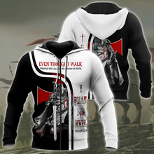 Knight Templar God Jesus 3D Printed Men Hoodie Autumn and winter Unisex Deluxe Sweatshirt Zip Pullover Casual Streetwear KJ407 2024 - buy cheap