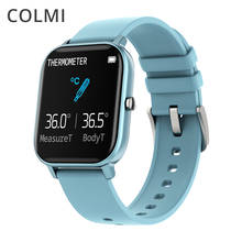 COLMI P8 Pro Smart Watch Temperature IP67 Waterproof Full Touch Fitness Tracker Heart Rate Monitor Women Men Smartwatch 2024 - buy cheap