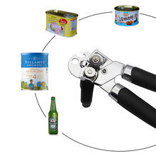 Multifunctional Botter Opener 3 in 1 Stainless steel Cans Opener Professional Ergonomic Manual Side Cut Manual Can Opener 2024 - buy cheap