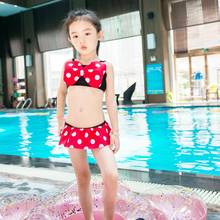 Kids Swimwear For Girl Party Swimming Swimable Bebes Girl Water Play Swimable Bikini Baby Wetsuit Sunscreen Kids Girl Bikini 2024 - buy cheap