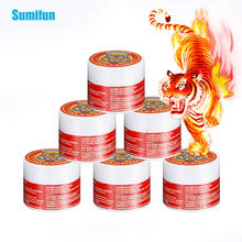 Sumifun 6Pcs Red Tiger Balm Cream Headache Cooling Oil Dizziness Stuffy Nose Relief Arthritis Muscle Medical Tiger Ointment 2024 - buy cheap