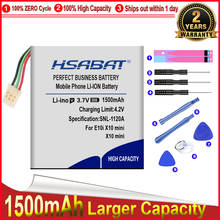 HSABAT 0 Cycle 1500mAh Battery for Sony Ericsson Xperia X10 Mini E10i Pro W580i Xperia X10Mini K850i Accumulator 2024 - buy cheap