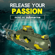 Радиоуправляемая лодка мини подводная лодка 6CH скорость Лодка Радио пульт дистанционного управления Подводные подводные лодки электрические детские игрушки статическая модель дайвинга подарок 2024 - купить недорого