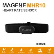 Mhr10 pulseira peitoral para monitor de frequência cardíaca, bluetooth 4.0 ant, fitness, corrida, ciclismo, faixa peitoral 2024 - compre barato
