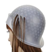 Силиконовая шляпа многоразовая окраска волос осветительный колпачок для красителя окрашивание глазурью инструменты для окрашивания цвета волос Инструменты для укладки 2024 - купить недорого