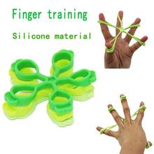 Durable 1PC Finger Hand Grip 8cm Silicone Strength Trainer Ring Gripper Expander Finger Workout Fitness Training Power Hand Grip 2024 - купить недорого