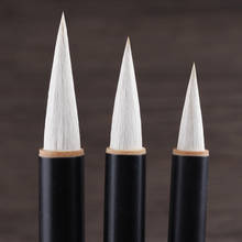 Adult Multiple Hair Calligraphy Brush Pen Ancient Chinese Bamboo Medium Regular Script Writing Brush for Beginner Tinta China 2024 - buy cheap