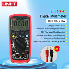 Ut139e multímetro digital verdadeiro rms temperatura sonda lpf pass filtro loz loz (baixa impedância de entrada) função/teste de temperatura eb 2024 - compre barato