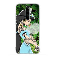 Silicone Case Coque for Xiaomi Redmi Note 8T 6 7 8 Pro Redmi K20 Pro K30 6 6A 7 7A 8 8A Cover Weed Cigarette Smoking Punk prince 2024 - buy cheap