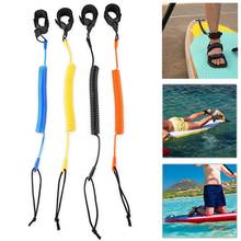 Surfboard Leash Surfing Stand Paddle Board Coiled Ankle Leash Board Foot Leg Rope Surfboard Raft Traction Rope Sports Accessory 2024 - buy cheap