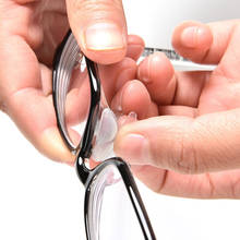 5 пар Противоскользящих силиконовых носоупоров для очков Солнцезащитные очки стеклянные снасти 2024 - купить недорого