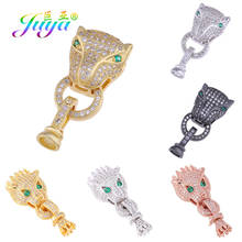 Juya DIY Talisman Jewelry Components Supplies Fastener Leopard Dragon Clasps For Handmade Natural Stones Pearls Jewelry Making 2024 - buy cheap